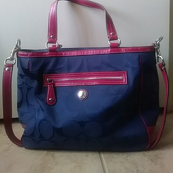 Coach Handbags - Coach Laura Signature Tote